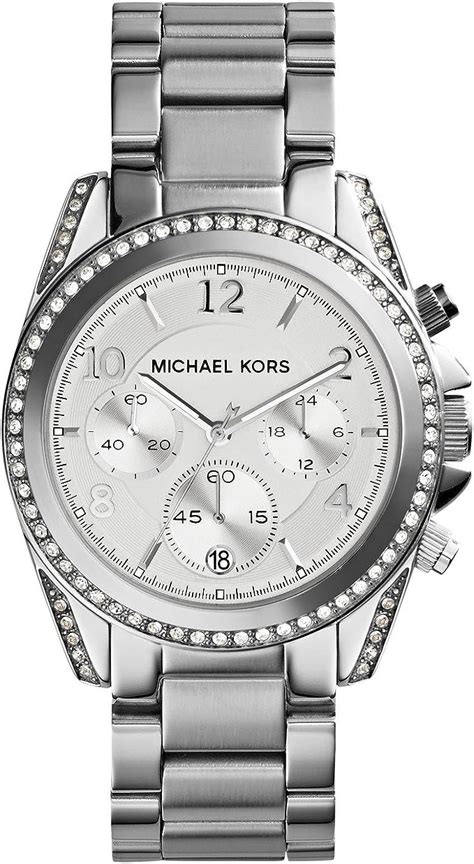 michael kors mini blair watch silver|michael kors women's watches.